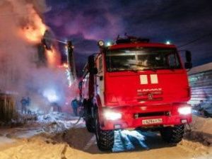 В Чульмане на пожаре погиб пенсионер