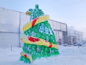 Подведены итоги ежегодного конкурса на лучшую снежную фигуру среди учреждений УФСИН