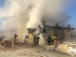 Три частных гаража сгорели в Якутии за день