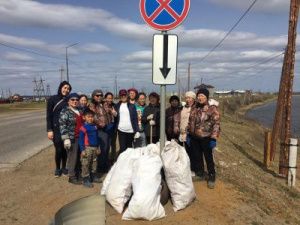 В Тулагино-Кильдямском наслеге провели общенаслежный субботник
