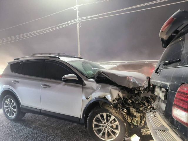 В Якутске в тройном ДТП пострадали два человека