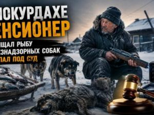 В Чокурдахе пенсионер защищал рыбу от безнадзорных собак и попал под суд