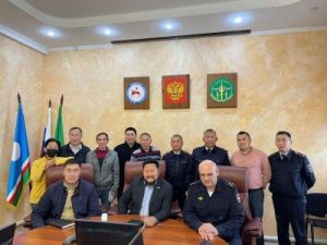 Сунтарский район с рабочим визитом посетил заместитель министра внутренних дел по РС(Я) Владимир Климов