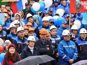 Город трудовой доблести Алдан отметил 100-летие