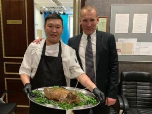 Самый знаменитый повар Якутии Иннокентий Тарбахов собрал своих друзей по случаю юбилея