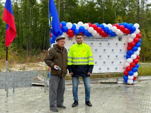 Новая дорога связала город Якутск с Хангаласским районом