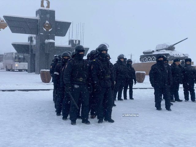 Якутяне вышли на акцию протеста после убийства молодого человека