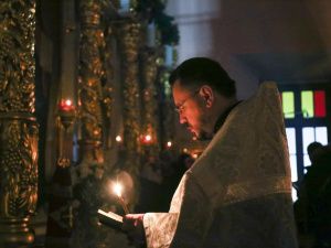 Фото: Рождество на территории Преображенского собора