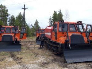 В Якутию завезли новую технику для борьбы с лесными пожарами