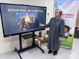 В Доме олонхо Усть-Алданского района открылась интерактивная комната для детей