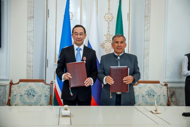 Якутия и Татарстан расширяют сотрудничество   