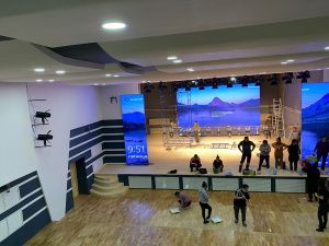 В Амге по нацпроекту «Культура» обновлен зрительный зал Дома народного творчества