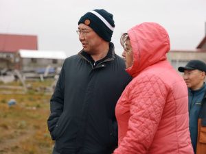 Глава Якутии посетил село русских старожилов в Аллаиховском районе