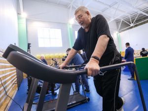Более 50 человек посещают новый зал по адаптивным видам спорта в Ленске
