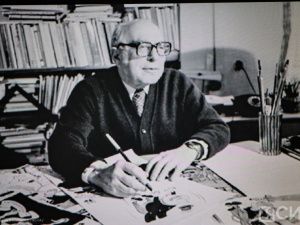 Известный писатель Николай Стариков провел экскурсию по выставке «Острый карандаш Бориса Ефимова»