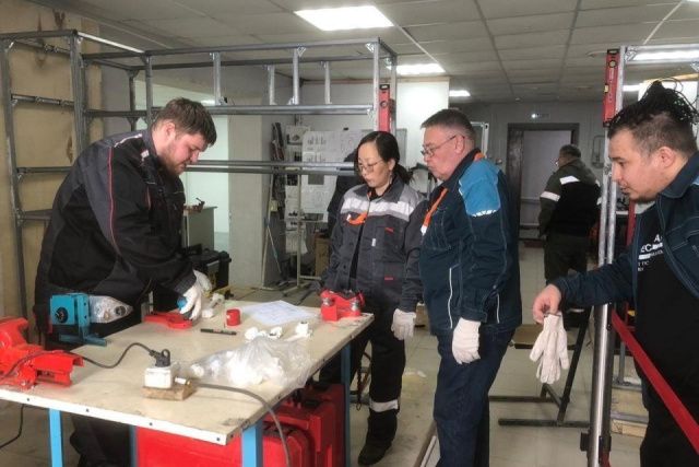 В Якутском коммунально-строительном техникуме проходит чемпионат «Профессионалы-2024»