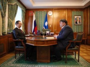 Глава Среднеколымского района доложился Ил Дархану о ходе подготовки к паводку