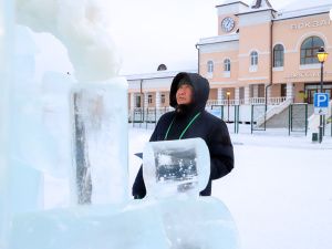 Названы победители конкурса ледовых скульптур «Новогодняя фантазия» на призы АК «Железные дороги Якутии»