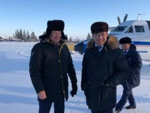 Айсен Николаев работает в Усть-Майском районе