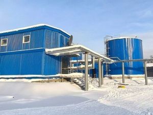 Завершается строительство водоочистных сооружений в селе Бердигестях