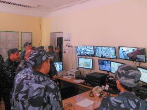 На базе следственного изолятора № 1 проведены учебно-методические сборы для сотрудников оперативных отделов, служб режима и надзора и ведомственной пожарной охраны