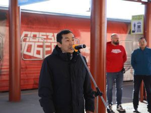 Глава Якутии выразил благодарность создателям передвижного музея «Поезд Победы»