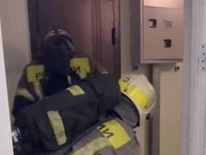 Женщина с ребенком пострадали в пожаре в Якутске