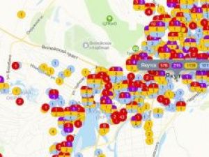 В Якутии на картах стали отмечать больных коронавирусом, проходящих лечение на дому