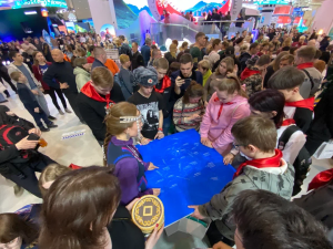 Школьники из Докучаевска побывали в Москве по приглашению Постоянного представительства республики