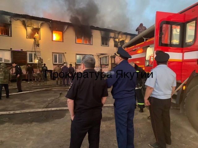 Прокуратура начала проверку по факту гибели двух женщин при пожаре