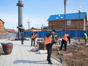 Личный состав УФСИН присоединился к всероссийской акции «Мы за чистоту», приуроченной к Году единства народов