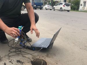 Температурные датчики на проспекте Ленина позволят изучить влияние теплоизоляционного слоя на вечную мерзлоту 