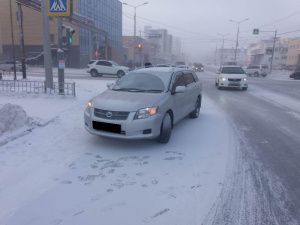 В Якутске 70-летний водитель сбил прохожего