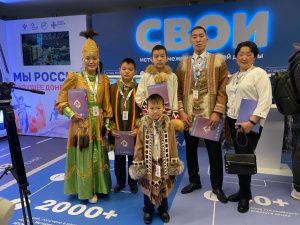 Многодетная семья из Усть-Майского района представила Якутию на форуме «Россия — Дом народов»