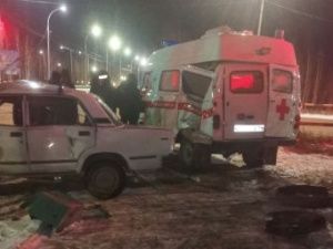 В Мирном машина скорой помощи попала в ДТП: Новые подробности