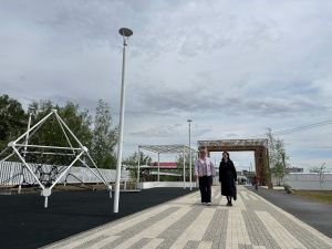 В Жатае открыли бульвар им. В.П.Шамшина и запустили паровой фонтан!   Лето Якутия Сегодня, 18:20