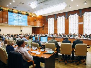 Сардана Авксентьева выступила перед делегатами Общего собрания Союза муниципальных контрольно-счетных органов России