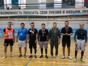 Сотрудники УФСИН соревновались в мини-футболе