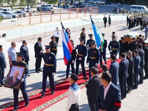 В Якутске началась церемония прощания с первым президентом Якутии Михаилом Николаевым