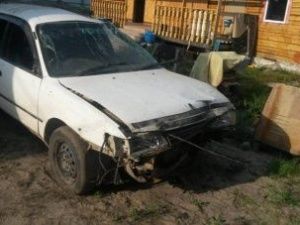 В Вилюйском улусе семья с детьми попала в ДТП