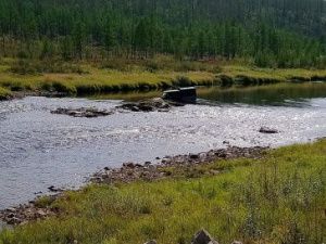 В Нерюнгри члены избиркома едва не утонули, добираясь до избирателей