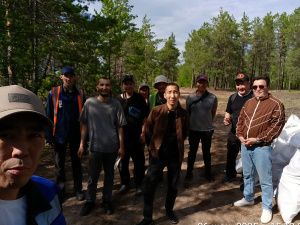 Город Якутск принял участие в экологической акции «Чистый лес»