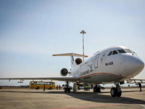 В Якутию вернулся самолет-зондировщик Як-42Д