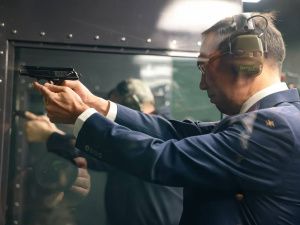 В Якутске открыли новый спортивный зал с тиром в Центре профессиональной подготовки МВД