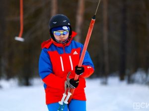 Участники зимней спартакиады Якутии впервые выступили в горнолыжном спорте