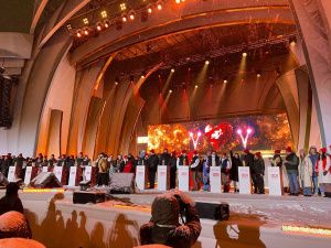 Семья из Якутии приняла участие в Церемонии зажжения Всероссийского семейного очага