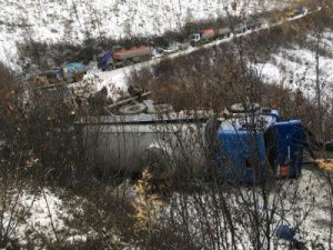 В связи с погодными условиями в северных районах республики осложнилась дорожная ситуация