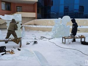 Народы спорт объединяет: в Якутске стартовал конкурс ледовых скульптур, посвященный «Детям Азии»