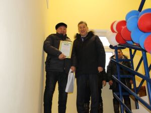 В Сунтарском районе по программе переселения граждан из аварийного жилья ввели в работу 12-квартирный дом