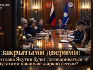 За закрытыми дверями: о чём глава Якутии будет договариваться с депутатами накануне жаркой сессии? 